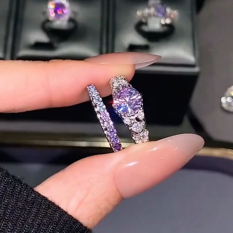 Women's Moissanite Ring by ynknk03.vn