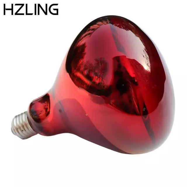 Hzling 1 Bóng đèn trị liệu sưởi ấm hồng ngoại, Bóng đèn vật lý trị liệu 275W GB, Mặt sau Đèn vật lý trị liệu 220V có thể điều chỉnh Chăm sóc cơ thể
