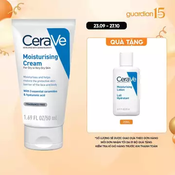 Kem Dưỡng Ẩm Dành Cho Da Khô Cerave 50Ml