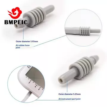 BMPEIC 1 Chiếc Kỹ Thuật Số Huyết Áp Theo Dõi Cánh Tay Vòng Tay Đầu Nối Ống Đơn Thay Thế Cho Cánh Tay Đo Đo Đo Huyết Áp Mới