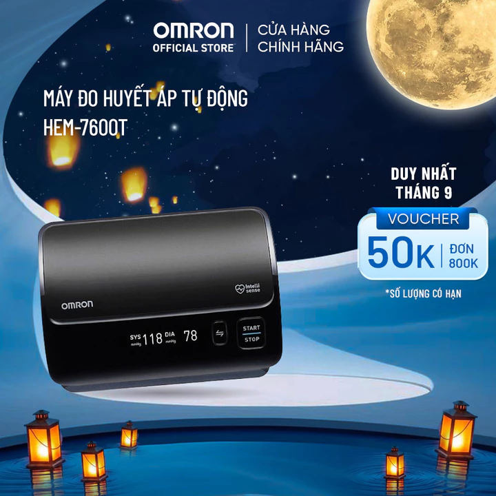 Máy đo huyết áp tự động Omron HEM-7600T