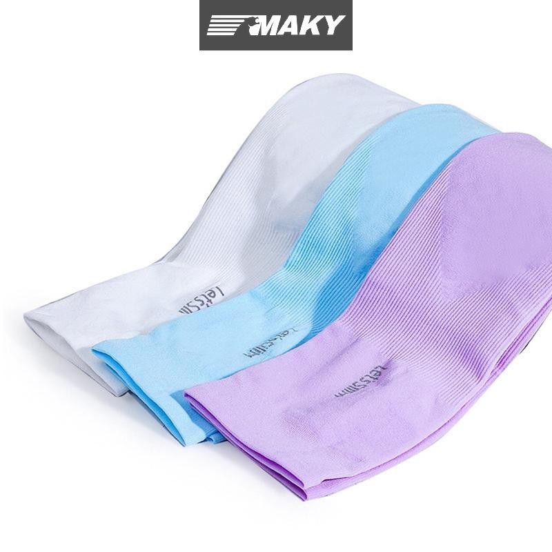 Newwellknownepic 1 Cặp Ice Silk Chống Nắng Cánh Tay Bao Unisex El Cover Đi Xe Đạp Ngoài Trời Chạy Câu Cá Lái Xe Tay Chống Tia UV Tay VN