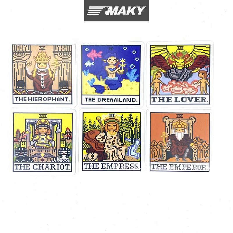 Newwellknownepic 1Box 8 Bit Fantasy Deck Card Tiên tri Bói toán Gia đình Đảng Board Game VN