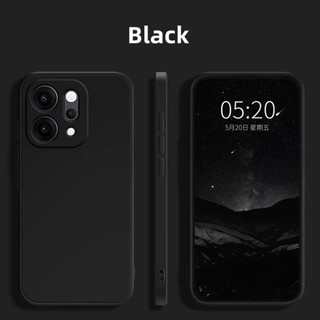 Tương Thích Cho OPPO A5i A6 A5 Pro Reno 14F 14 13 Pro Ốp Lưng Mềm Sang Trọng Nguyên Bản Vuông Lỏng Silicon Điện Thoại