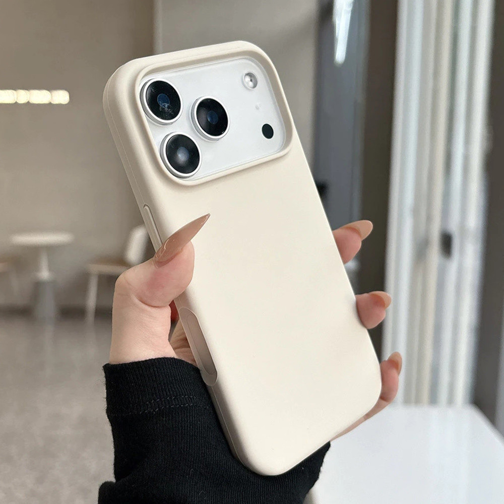 Ốp Điện Thoại Silicon Lỏng Từ Tính Cho iPhone 17 Pro Max 17 Air 16 Plus 15 14 13 Vỏ Bảo Vệ Chống Sốc