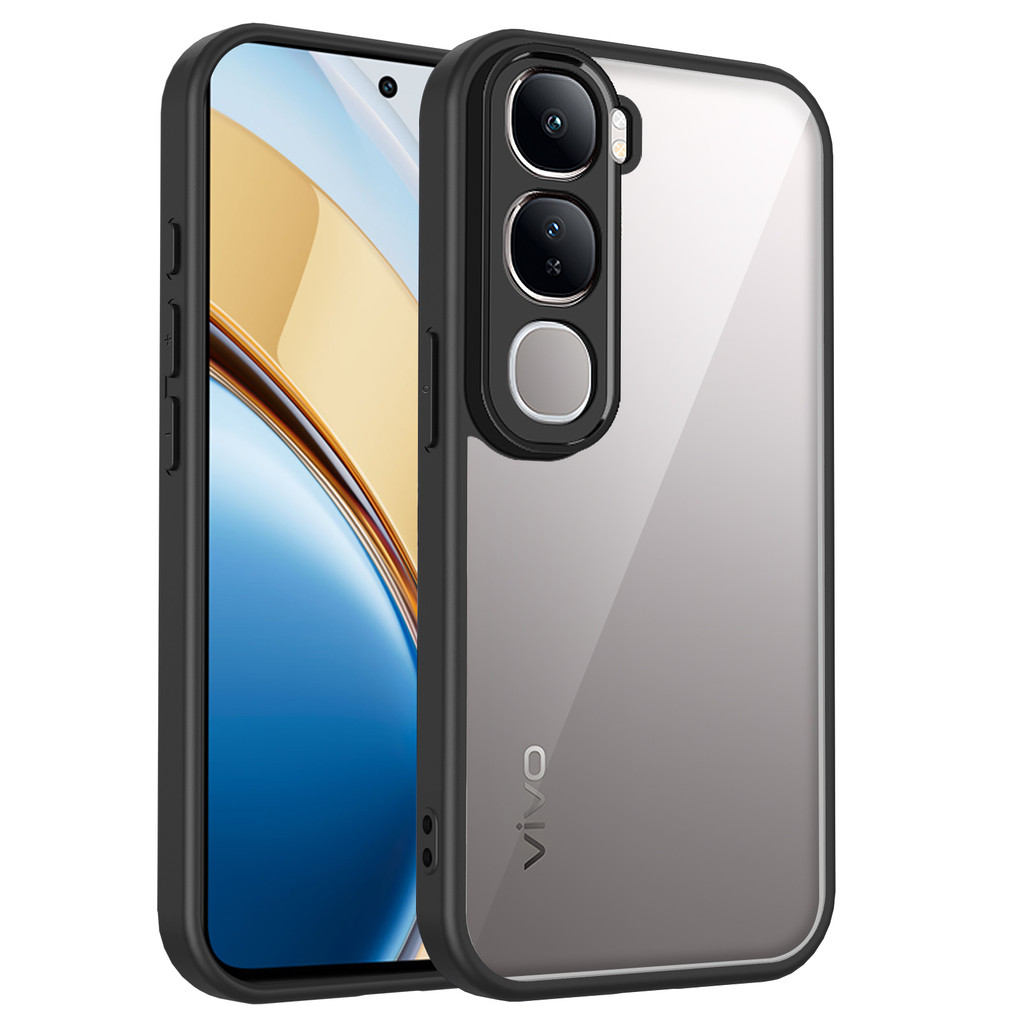 Ốp lưng Vivo Y21D Vỏ trong suốt mờ thời trang cho Vivo Y21D Vỏ điện thoại