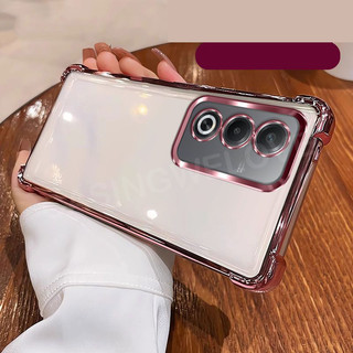 Ốp Lưng Cho Oppo A3 Pro A3 A3X A5i A40 A40M 4G 5G 2025 Ốp Lưng Chống Sốc Trong Suốt Silicon Túi Khí Bốn Góc Vỏ Điện Thoại Chống Sốc