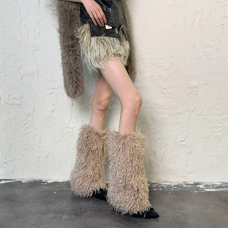 [GiuDuu] Dụng cụ ấm chânfake 20/40cm - Phong cách Punk, Hip Hop, Vintage - Vỏ dày dặn, giữ ấm tốt cho mùa thu đông
