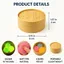 Đồ chơi Squishy bánh bao QEARY, Bánh bao Squishy mềm dễ thương dạ quang, Bé trai Bé gái Phục hồi chậm Pinch dạ quang Cảm giác Fidget Ball Trẻ em