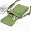 Màu Trơn Canvas Messenger Túi Điện Thoại Di Động Tách Ba Lớp Dung Tích Lớn Đơn Giản Nhẹ Vải Nữ Ngực Túi Đi Lại Túi Vuông Nhỏ