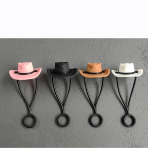 Silicone Mũ Cao Bồi StanleyCup Flat Cup Ống Hút Phụ Kiện Trang Trí Mũ Cao Bồi Ống Hút Bao CUJI