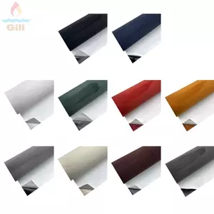 Nhãn dán sửa đổi nội thất ô tô GILL​​, Bọc 20x30CM ​​Vải Vinyl da lộn​​, Tự dính ​​Họa tiết da lộn cao cấp​​ Bền bỉ ​​Phim tự dính tự dính​​ Nâng cấp nội thất ô tô​​
