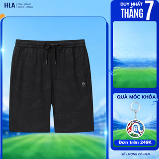 [TẶNG ÁO ĐƠN TỪ 1M5] Quần Shorts Nam Thể Thao HLA – Co Giãn 4 Chiều, Vải Nylon Spandex Cao Cấp
