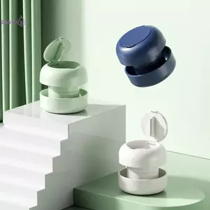 Máy Xay & Cắt Thuốc Di Động 2 Trong 1, Máy Xay Thuốc Đa Năng, Dụng Cụ Cắt Thuốc Bằng Thép Không Gỉ