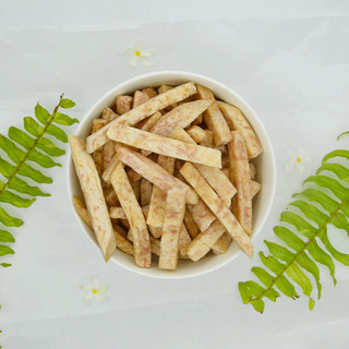 Khoai Môn Sấy Giòn 250g - Hàng Loại 1 Không Vụn, Vị Bùi Béo, Giòn Rụm, Ít Ngọt, Đồ Ăn Vặt Healthy