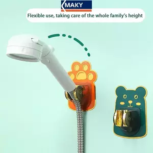 MAKY Có Thể Điều Chỉnh Áo Lót Tắm Cố Định Phụ Kiện Vòi Phun Vòi Phun Vòi Tắm Giá Đỡ Phòng Tắm VN