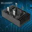 Belleshopp Bộ chỉnh lưu cầu 2 pha 100A 1600V - Bộ chuyển đổi AC sang DC điốt silicon toàn sóng với tản nhiệt bằng nhôm Vỏ kim loại nặng để cung cấp điện Ổ đĩa động cơ điều khiển công nghiệp