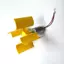 Máy phát điện tuabin gió Mini DIY Kit Chất liệu an toàn Động cơ LED des F5 có thể tháo rời cho trẻ em từ 8 tuổi trở lên Thí nghiệm khoa học