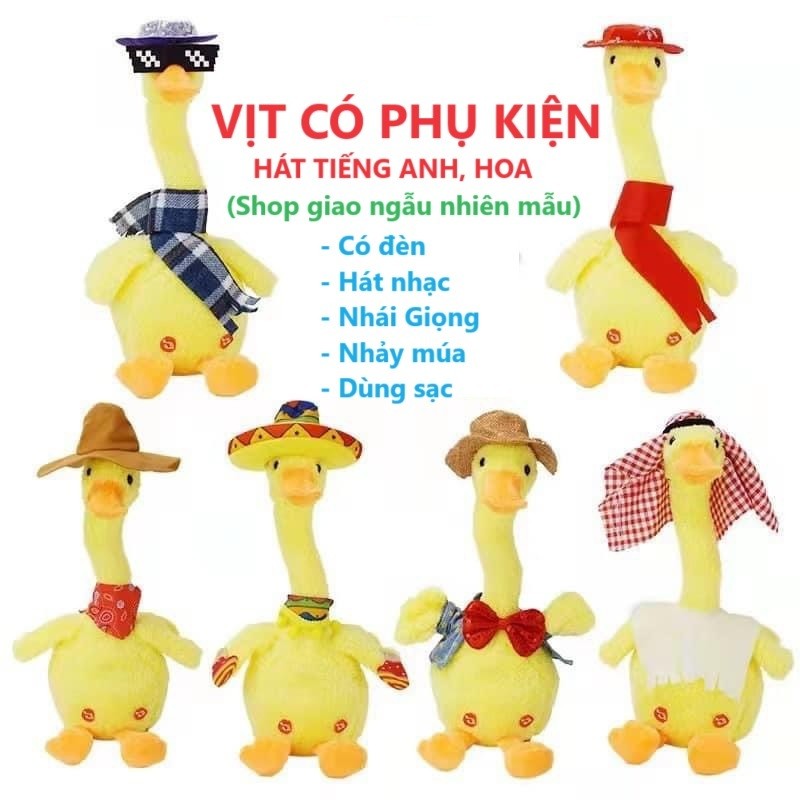 Đồ Chơi Vịt Nhồi Bông Biết Nhảy Múa Và Nhại Giọng Nói Chạy Dành Cho Trẻ Em, Xương Rồng Nhảy Múa Có Nhạc - Lana Queen