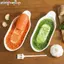 Khung Ảnh Trắng Phong Cách Đơn Giản Gốm Gừng Dụng Cụ Xay Cầm Tay Máy Xay Tỏi Cà Rốt Di Động Gừng Mài Dụng Cụ Nhà Bếp Có Bàn Chải VN