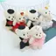 QEARY 12 Cái / túi Bó Hoa Gấu Mini, Búp Bê Sang Trọng Hoạt Hình Gấu Đồ Chơi Bọt Sang Trọng, Đồ Chơi Sang Trọng Nhồi Bông Lông Tơ Động Vật Sang Trọng 11cm Tự Làm Hoạt Hình Bó Hoa Búp Bê Đồ Chơi Trẻ Em / Trẻ Em