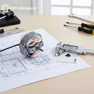 GE Covered Cực Động Cơ Không Đồng Bộ Cuộn Dây YJ58-12 16 20 Cho 220V Nóng Không Khí An Toàn Ổn Định Chống Muỗi Mùa Đông Giải Pháp Gia Đình VN