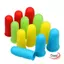 DWEL 5 chiếc Mũ bảo vệ ngón tay Cao su Thimble May bảo vệ mũ