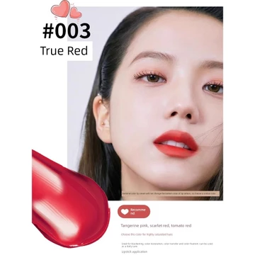 son bóng son bóng chính hãng Cao Cấp Courtyard Line Red Lip Gloss Lip Gloss Lip Gloss Hình Xăm Chính Hãng Đặc Biệt Kem Môi Đỏ Sáng Li