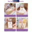 MAKY 100 Miếng Bánh Sandwich Bọc Bánh Đặc Biệt Dùng Một Lần Dễ Xé Trong Suốt Tam Giác Bánh Nướng Bánh Mì Paaging Bag VN