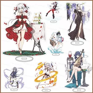SQ11 Honkai Tác Động Hình Hành Động Acrylic Đồ Chơi Mô Hình Anime Để Bàn Yae Sakura Kiana Raiden Trang Trí Nhà Quà Tặng