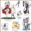 SQ11 Honkai Tác Động Hình Hành Động Acrylic Đồ Chơi Mô Hình Anime Để Bàn Yae Sakura Kiana Raiden Trang Trí Nhà Quà Tặng
