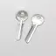 Bộ chìa khóa E118 nk 2 Pa Thép không gỉ bền bỉ Chống rỉ Kích thước chính xác cho phòng khách sạn Sử dụng sao chép chìa khóa [VN]