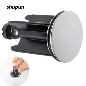 Ổ cắm bật lên bồn rửa SHUPUN, Phụ kiện phòng tắm Phích cắm chậu rửa 40mm, Vỏ đồng thực tế Con dấu cao su Phong cách Châu Âu Vỏ lọc cho nút chặn thoát nước giỏ