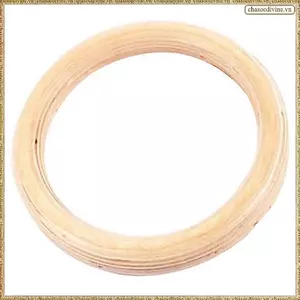 1 Chiếc Nhẫn Thể Dục Bạch Dương Vòng Tập Thể Dục Thể Dục Bằng Gỗ Mới 32mm Tập Thể Dục Thể Dục Nhẫn Tập Gym Tập Thể Dục