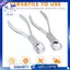 2 Chiếc Vòng Làm Bộ Dây Xích Mũi Kìm Uốn Và Gói Dụng Cụ Kim Loại Thép Không Gỉ Vòng Uốn Vòng Dụng Cụ Uốn