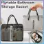 < beartwo > Giỏ tắm Tote di động Túi chống nước có tay cầm Túi đựng đồ vệ sinh dung tích lớn Unisex Mới