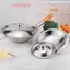 Nắp nồi tròn bằng thép không gỉ 10-32Cm Nắp chảo chiên thay thế đa năng Máy rửa chén cạnh mịn An toàn cho nồi súp chảo chảo