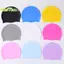 Silicone World Mũ Bơi Nam Nữ Tóc Dài Màu Chống Thấm Nước Thể Thao Đàn Hồi Cao Người Lớn Mũ Bơi Mũ Lặn [MỚI]