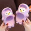 019 Chim Cánh Cụt Dép Trẻ Em Hoạt Hình Bé Trai Bé Gái Trong Nhà Dép Sandal Mặc Ngoài Trời Đi Biển Hoạt Hình Ngộ nghĩnh Dễ Thương AHWW