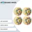 Bánh xe Street Brushing Wheel Dance Board Wheel 56mm 99DU Ván trượt bánh xe
