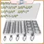 Bộ kẹp ống thép không gỉ có thể điều chỉnh điện 50 / 60 / 120 Cái 1 / 4 '' – 1-1 / 2 '' Worm Gear để sử dụng hệ thống nước tưới nông nghiệp.