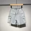 Mùa Hè 2026 Mới Phong Cách Nhật Bản Co Giãn Eo Bảo Hộ Lao Động Quần Short Denim Cho Nam Quần Short Thường Ngày