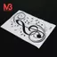 Miếng dán nghệ thuật treo tường nhạc Beat Note, miếng dán tường vinyl trang trí âm nhạc, Đồ họa nghệ thuật trang trí nhà cửa âm nhạc (đen) 77x45cm