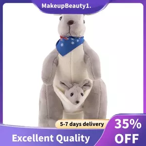 Đồ chơi búp bê nhồi bông Kangaroo ngọt ngào dành cho trẻ em (Xanh dương)
