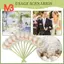Calla Lily 10 đầu Latex Real Touch KC51 Trắng