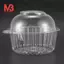 50 X Hộp đựng bánh Cupcake trong suốt bằng nhựa đơn / Hộp đựng bánh Dome Muffin Carrier