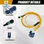 SM Chế Độ Đơn Cho UPC Loại B Sợi Phân Cực Dây Cáp 12 Lõi MPO / Nữ-LC Kết Nối 1 Mét Cho QSFP + Thân Thu Phát