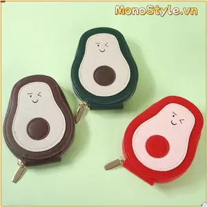 Hộp đựng thẻ ID MONOSTYLE, Ví đựng thẻ 11 túi đựng thẻ Mini bằng da PU, Phim hoạt hình sáng tạo Bơ dung lượng lớn Danh thiếp nam