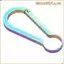 Móc khóa Carabiner MONOSTYLE, Khóa khóa hợp kim titan đa chức năng, Vòng chìa khóa hạng nặng bền bỉ Đi bộ đường dài