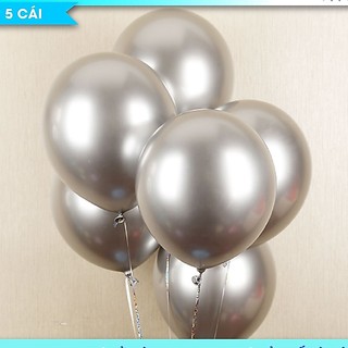 BONG BÓNG SIÊU TRÁNG GƯƠNG ( CHROME ) , SIZE TO 10in 55K 1 BỊCH 50 CÁI